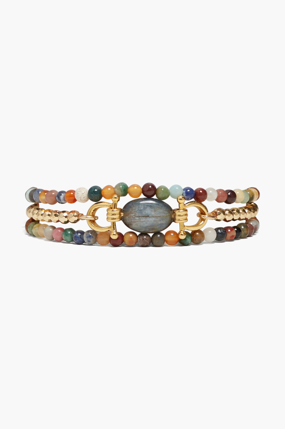 Cheval Triple Naked Wrap Bracelet Multi Chan Luu