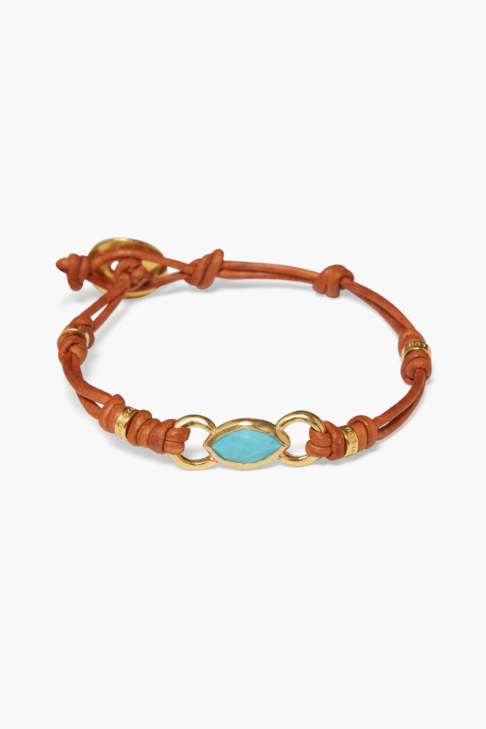 Reina Single Wrap Bracelet Turquoise Chan Luu