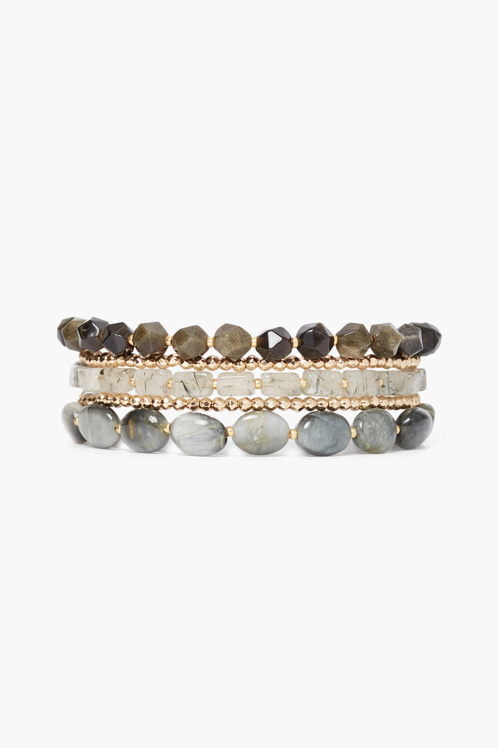 Kenai Naked Wrap Bracelet Black Mix Chan Luu