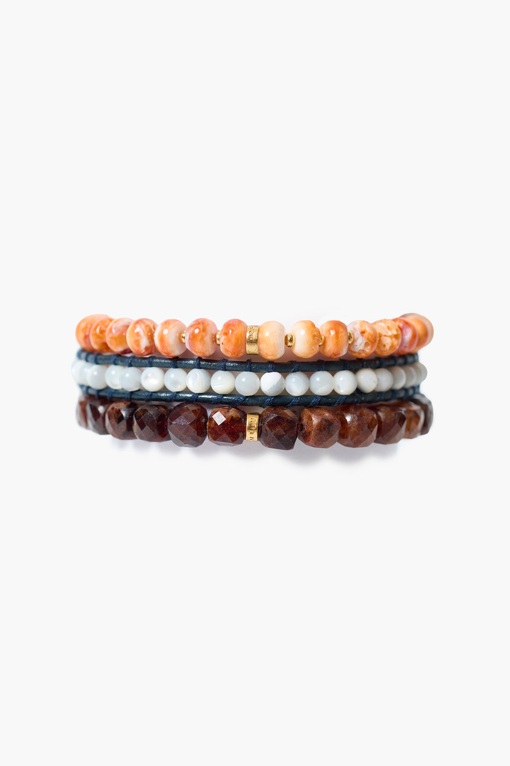 Trinity Bracelet Set Sunset – Chan Luu