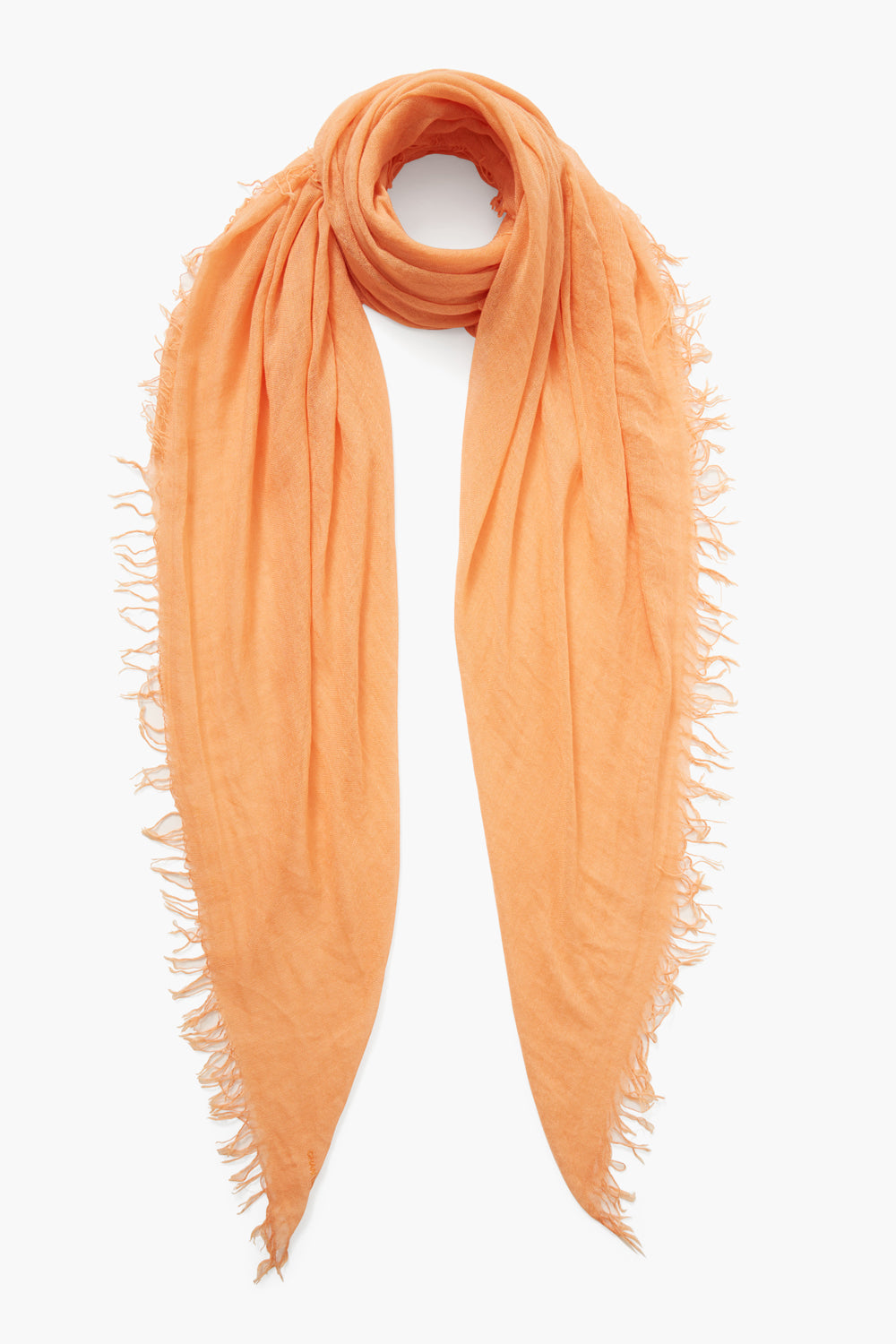 Pumpkin Cashmere and Silk Scarf Chan Luu