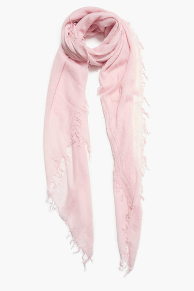 Cashmere and Silk Scarf Rose Water