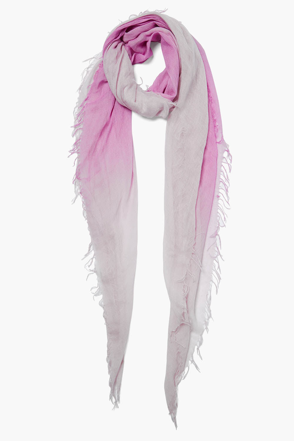 Pink Dip Dye hotsell Cashmere Scarf