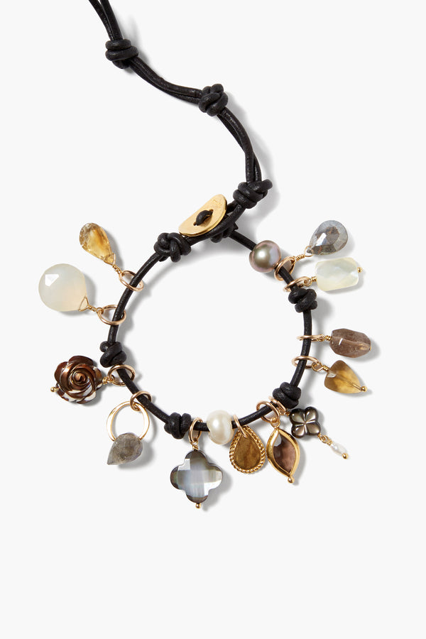 Mariposa Charm Bracelet Gold Mix
