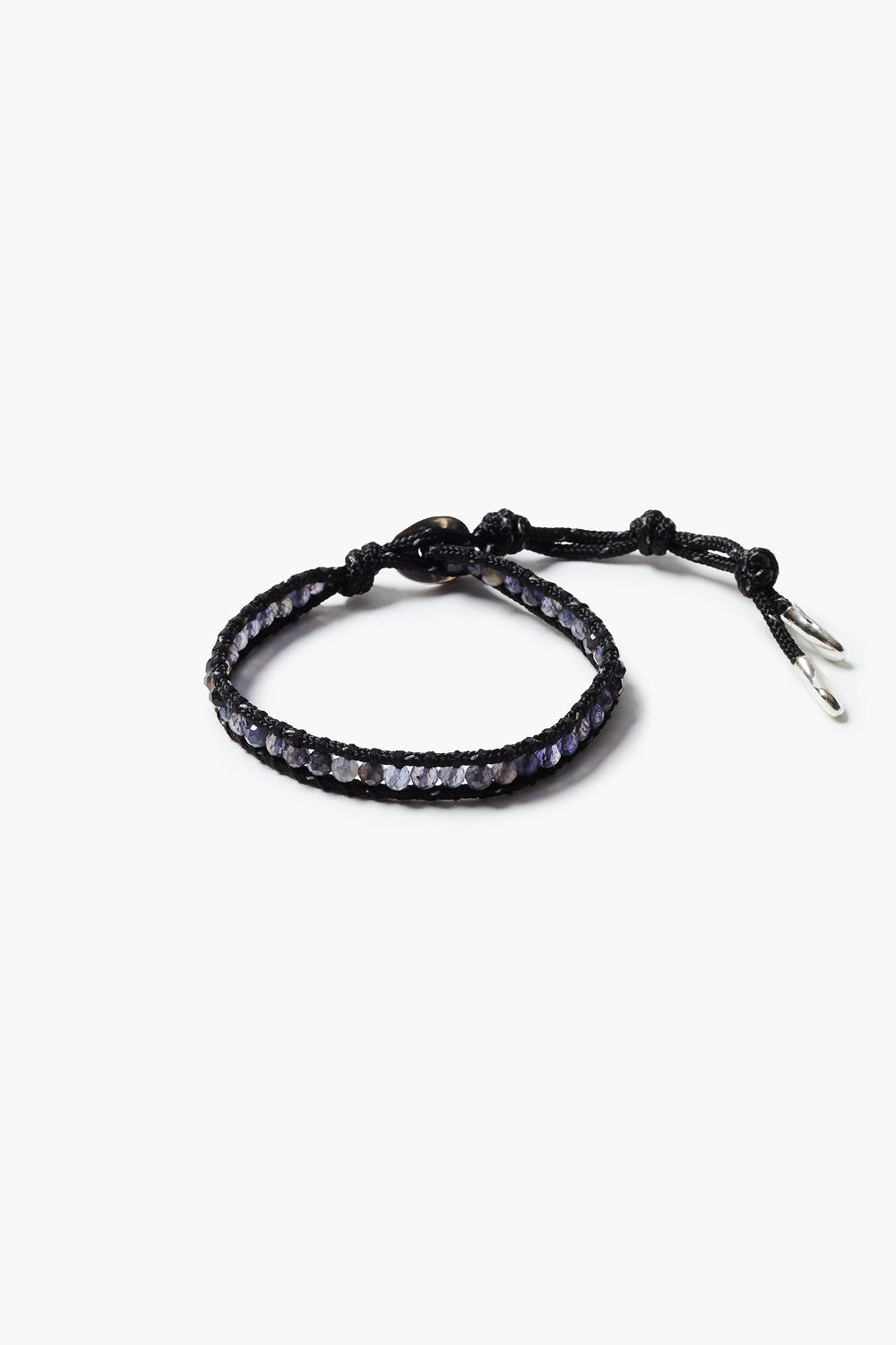 Paracord Single Wrap Bracelet Iolite – Chan Luu