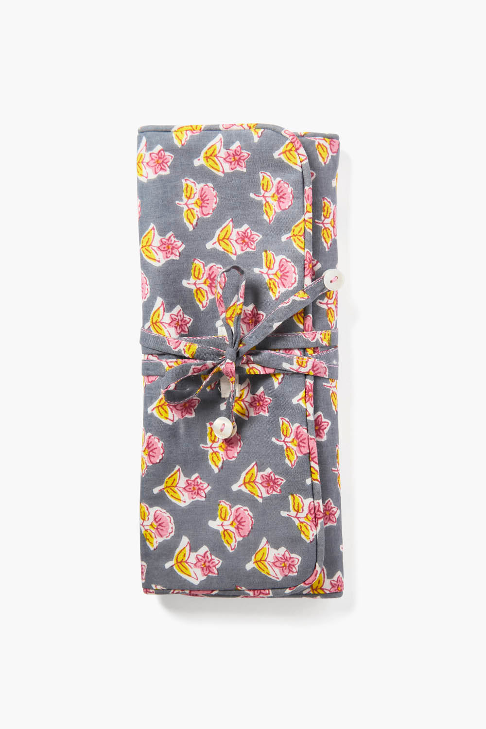 Jewelry Roll Up Case Grey Chan Luu