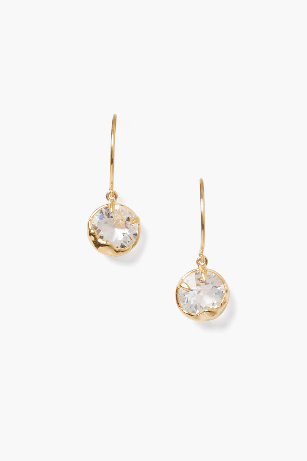 April Birthstone Earrings Diamond Crystal Chan Luu