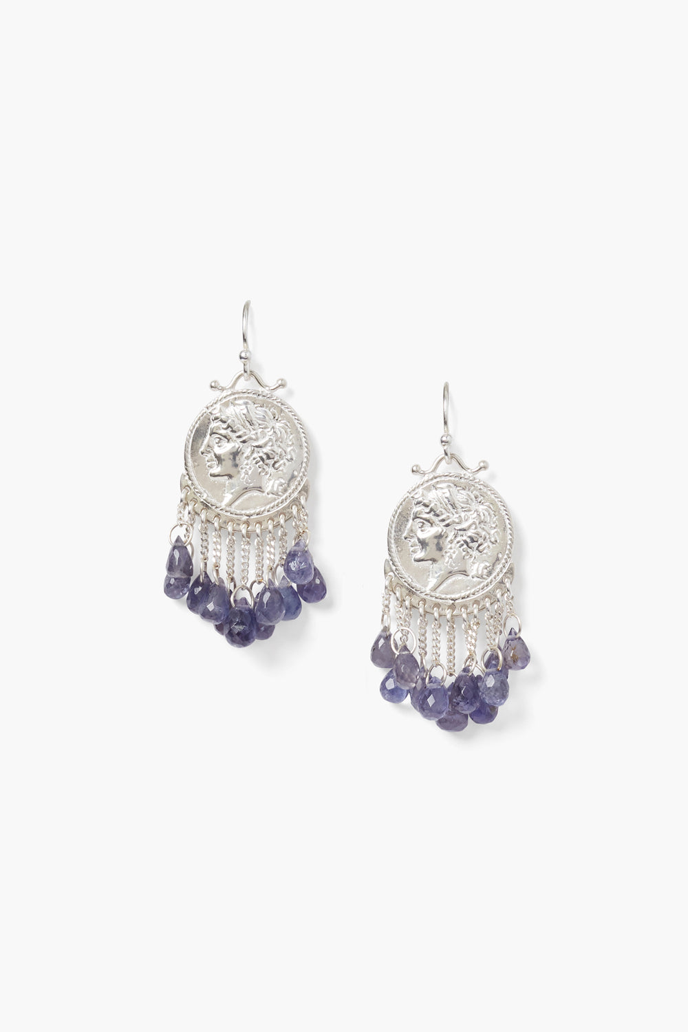 Medusa Earrings Iolite Chan Luu