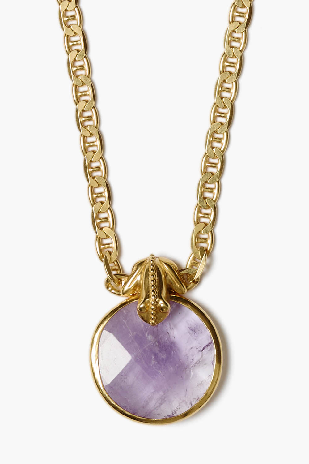 iPadアクセサリー u-chan Alej Necklace Amethyst – Chan Luu