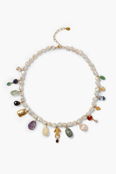 Eve Charm Necklace Multi