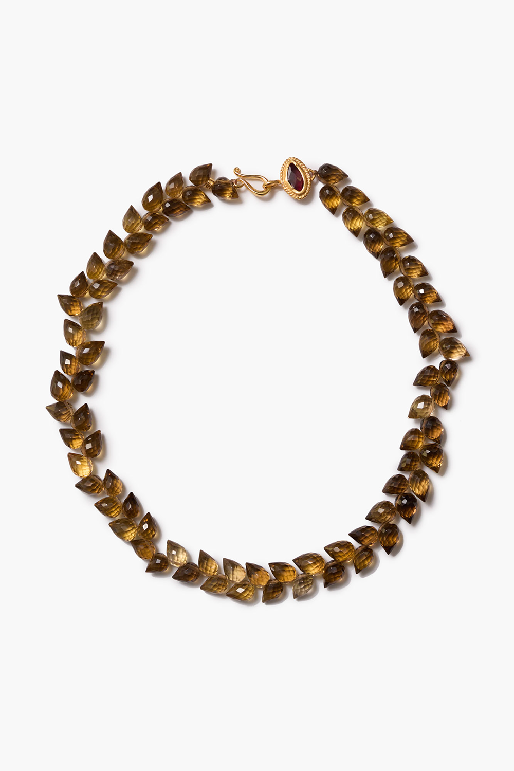 Angie Necklace Whiskey Quartz – Chan Luu