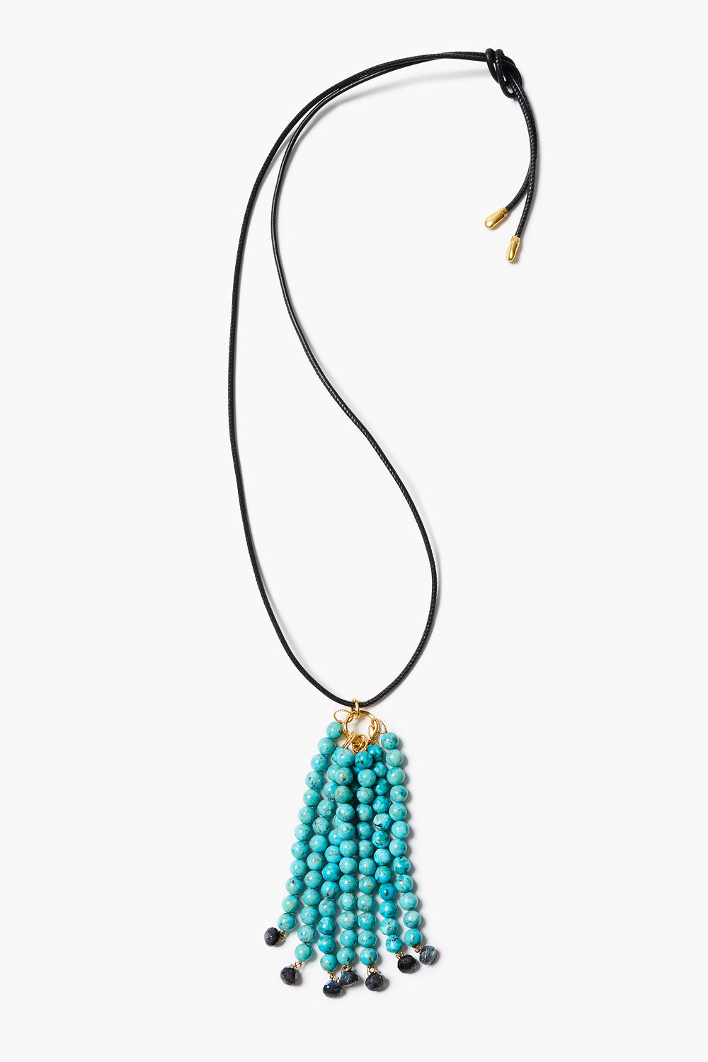Octo Tassel Necklace Turquoise – Chan Luu