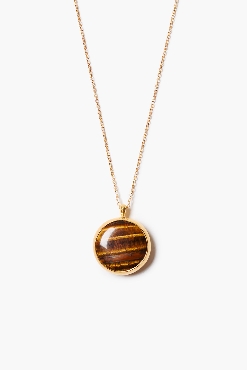 Sardinia Necklace Tiger's Eye – Chan Luu