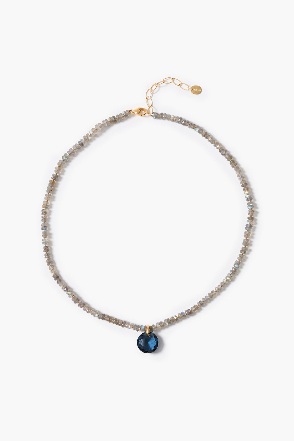 Camille Necklace Labradorite – Chan Luu