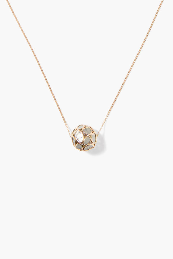 14k Diana Necklace Yellow Gold