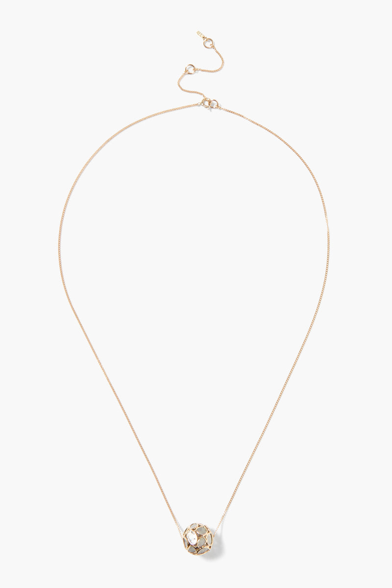 14k Diana Necklace Yellow Gold