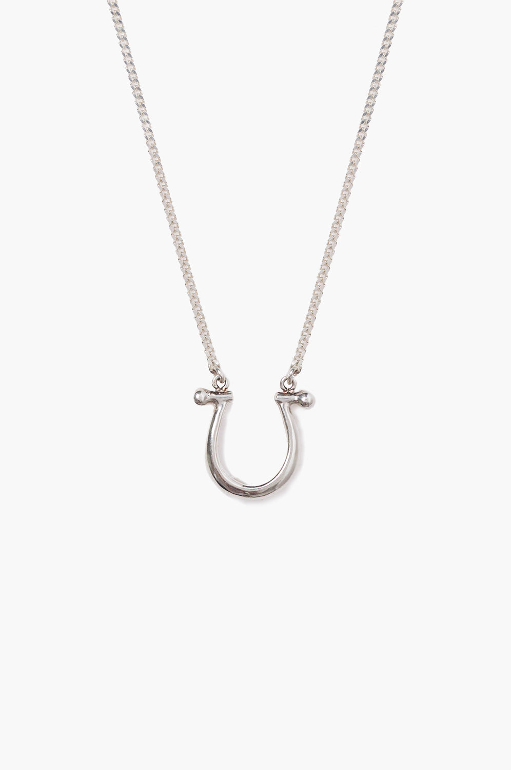 Horseshoe Necklace Silver by Chan Luu