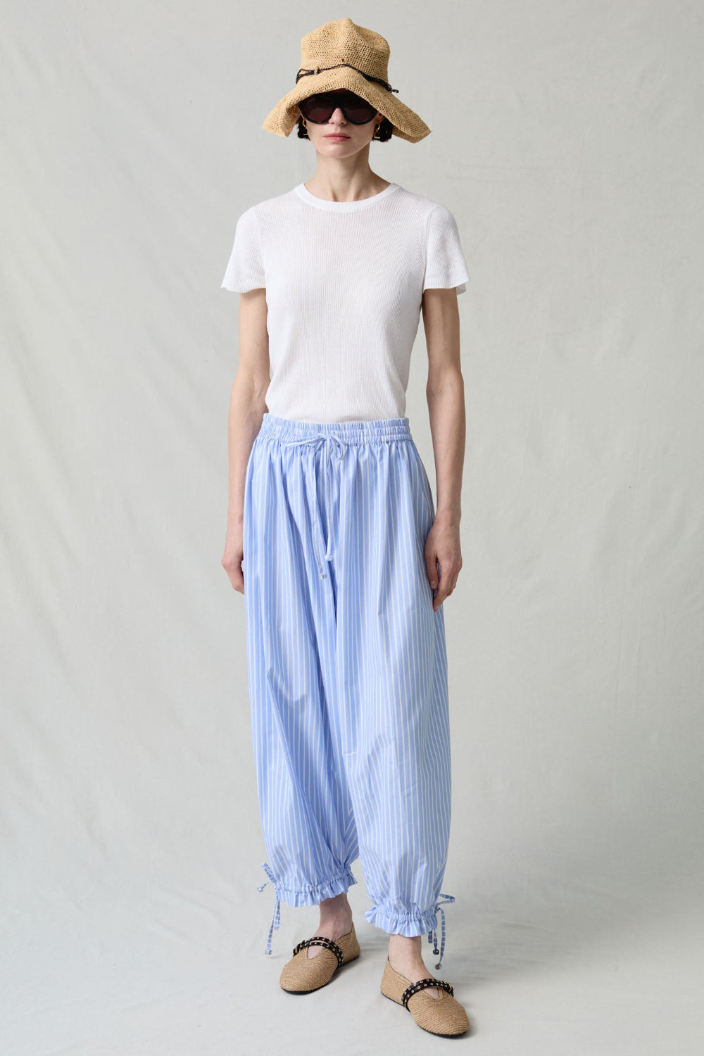 【U LAN】Corned Slit Balloon Training Pants Nylon Field Balloon Pants – Estudio Niksen