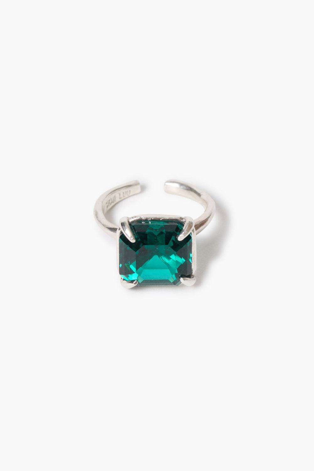 Caprice Crystal Toe Ring Emerald