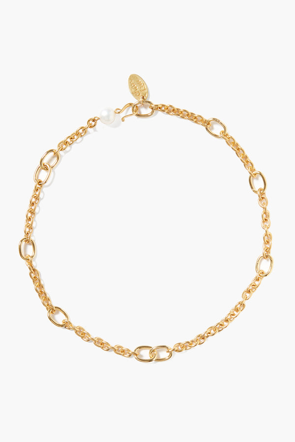Frances Short Necklace Yellow Gold