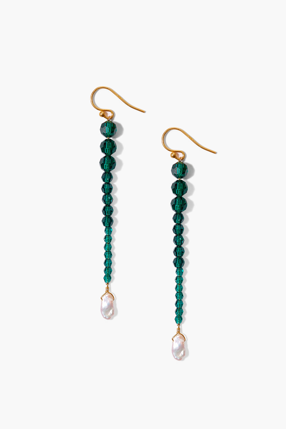 Emerald Gota Earrings Chan Luu