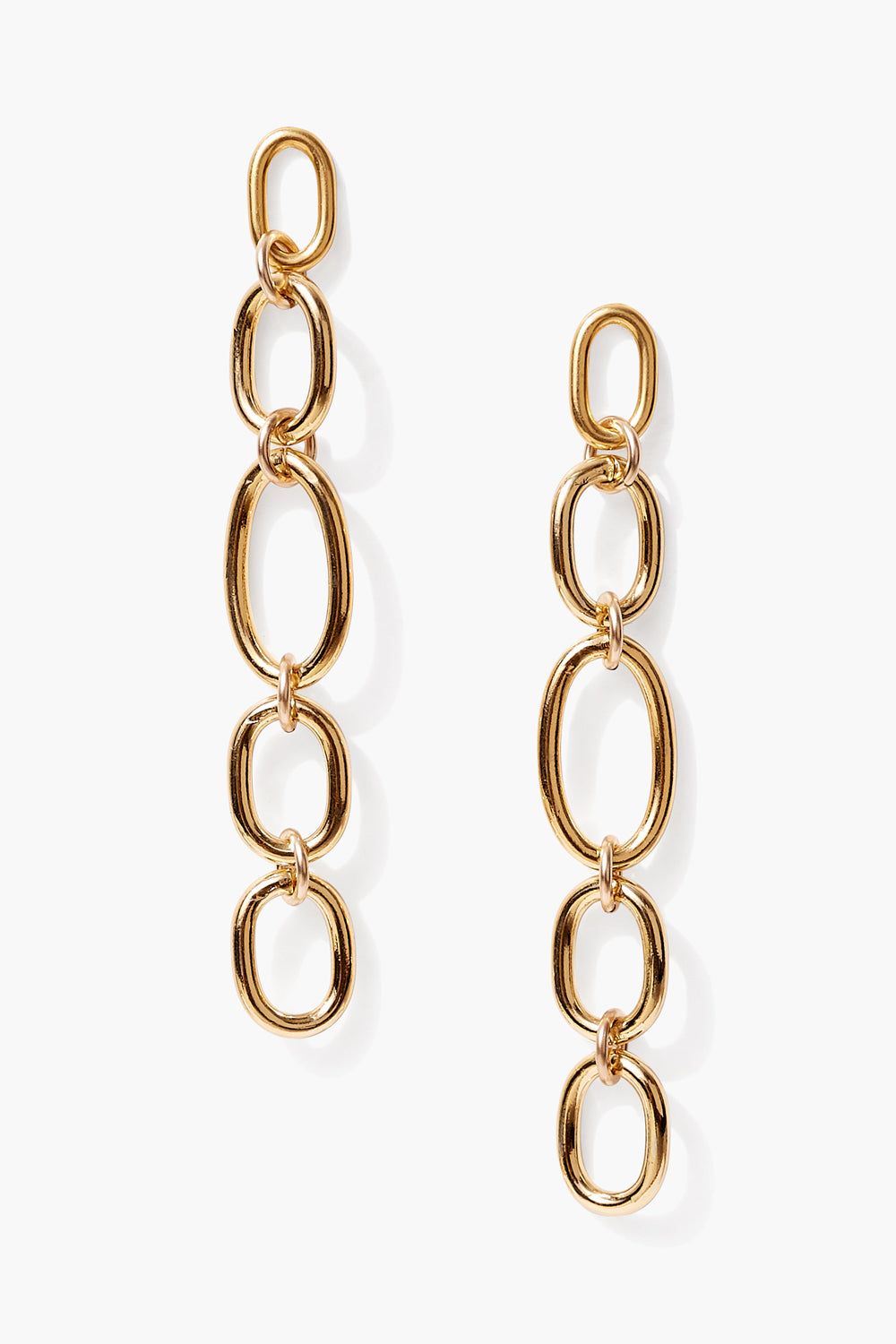 Ravello Chain Earrings Gold Chan Luu