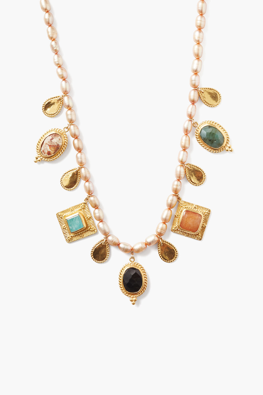 Vignette Charm Mix Necklace Chan Luu