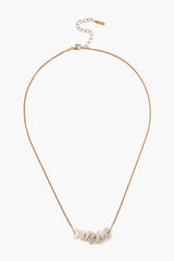 Anini Pearl Necklace Gold