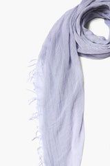Lilac Hint Cashmere and Silk Scarf