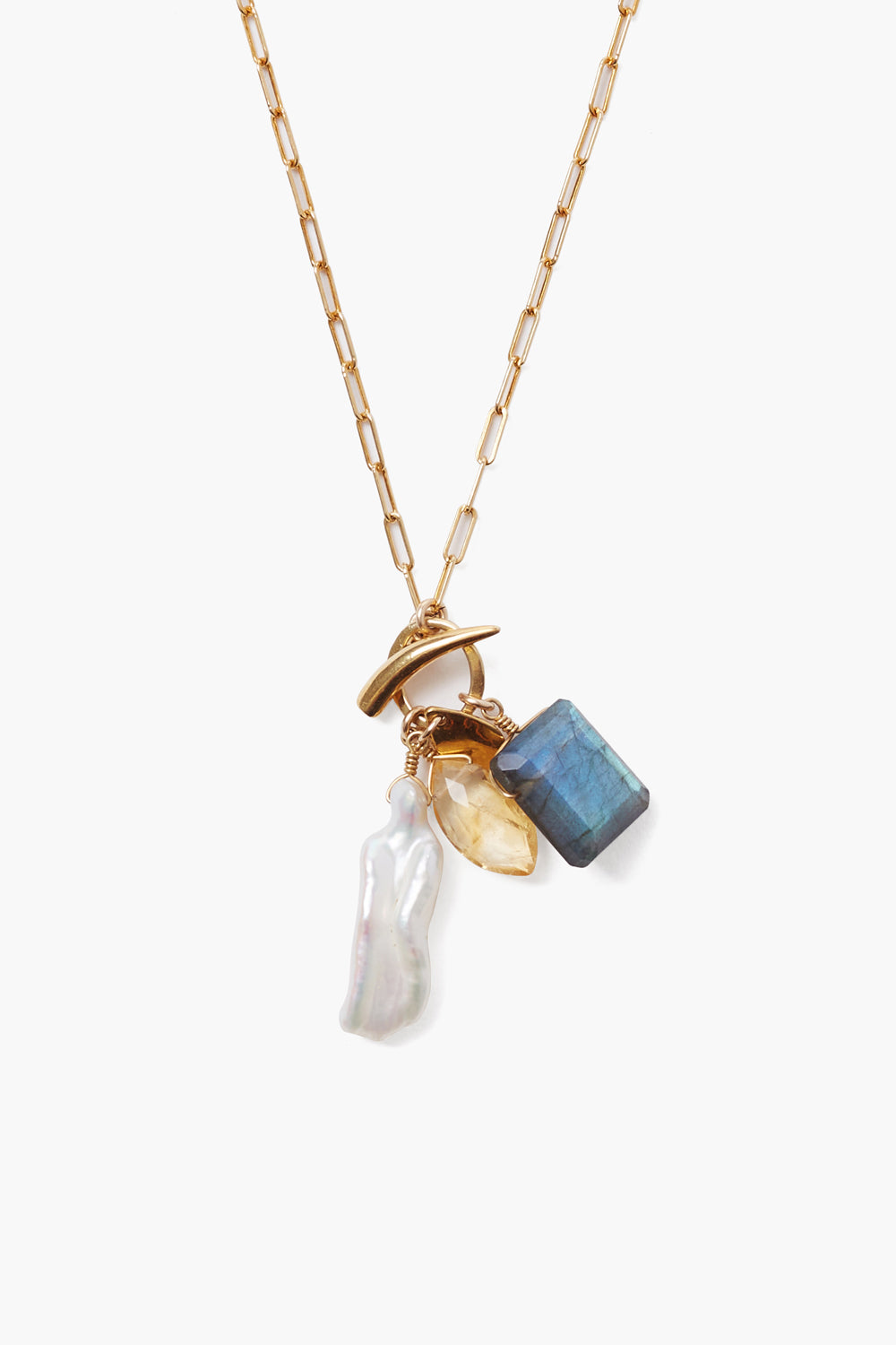 Labradorite Mix Voyage Necklace Chan Luu