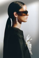 Mizumi Earrings White MOP