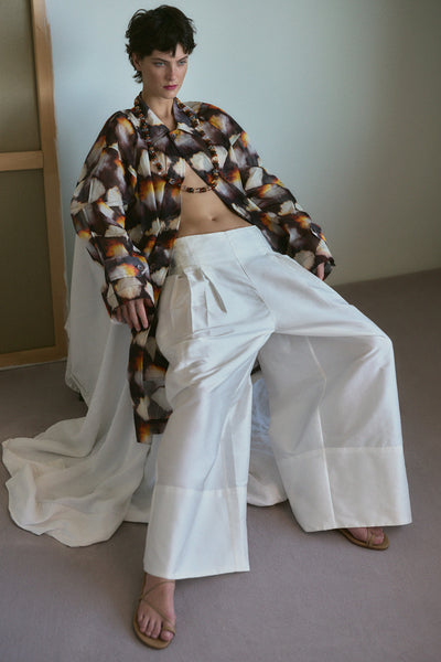 Iggy Paper Trench Coat Solar