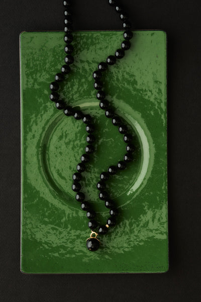 Bell Necklace Onyx