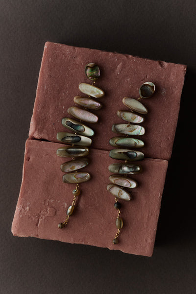 Mizumi Earrings Abalone