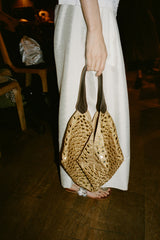 Mirror Lantern Bag Camel