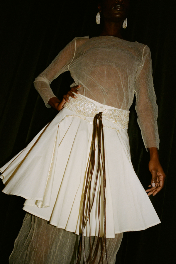Rider Skirt Ivory