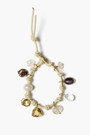 Mariposa Charm Anklet Natural Mix