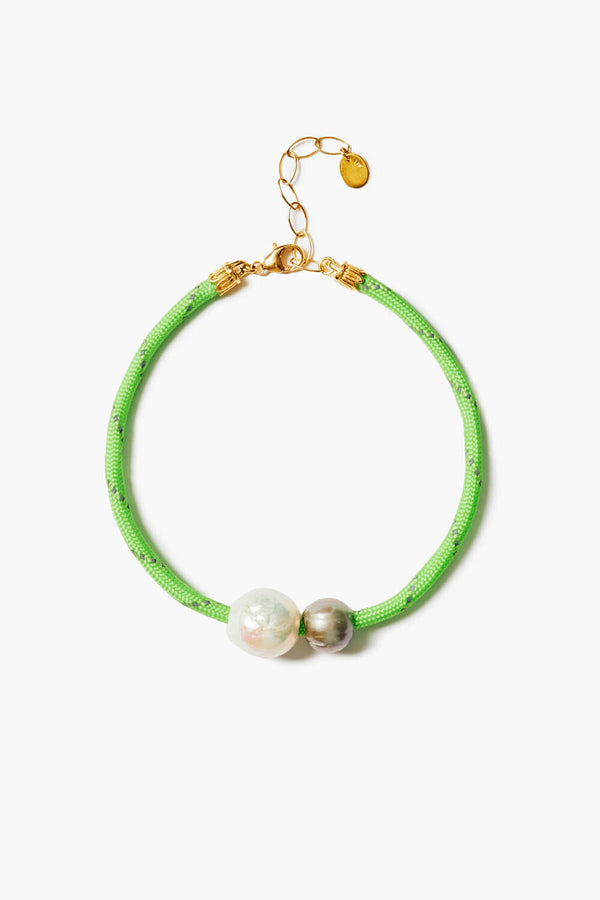 Na Pali Anklet Lime Green