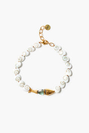 Orris Charm Anklet Labradorite