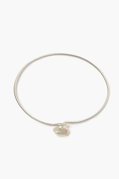 Keshi Anklet White Pearl