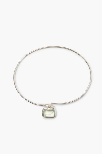Beverly Anklet Green Amethyst
