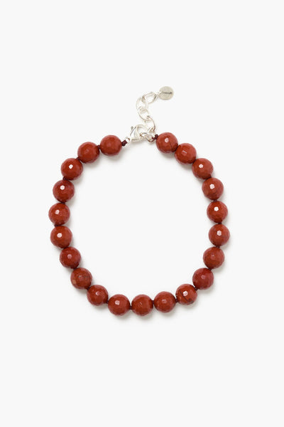 Oona Anklet Red Jasper
