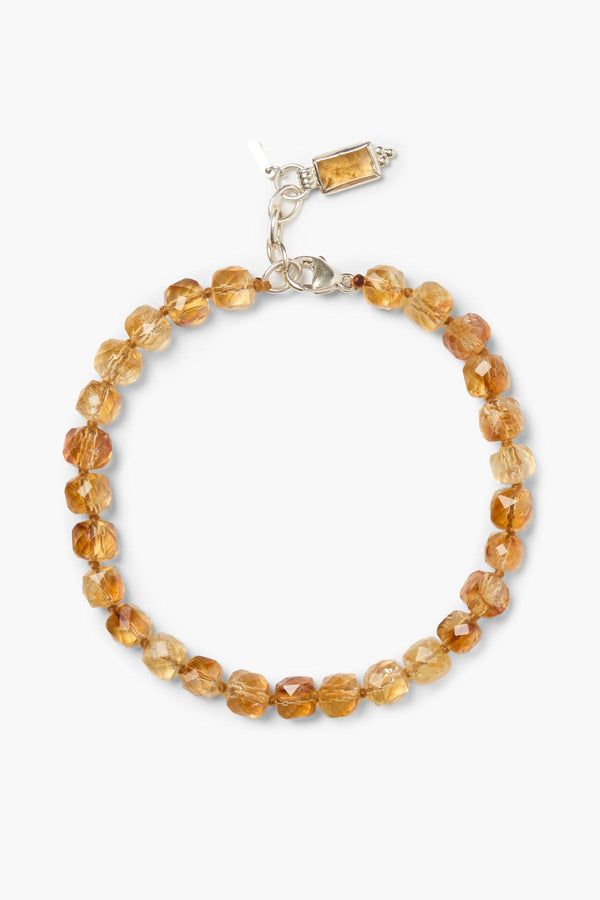 Mae Anklet Citrine