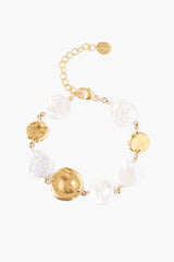 Keshi Pearl Bracelet Set