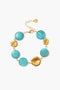 Coin Bracelet Turquoise