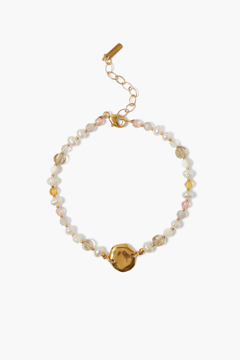 Marrakesh Bracelet White Pearl Mix
