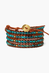 Denali Wrap Bracelet Turquoise
