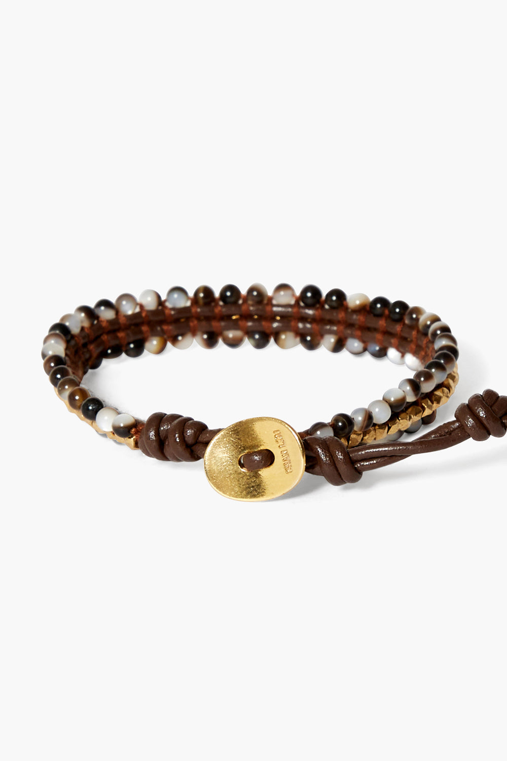 Koa Cuff Wrap Bracelet Black MOP – Chan Luu Koa Cuff Wrap Bracelet Black MOP – Chan Luu