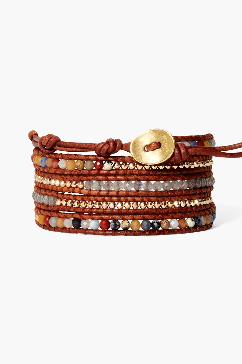 Santi Wrap Bracelet Multi Mix