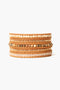 Santi Wrap Bracelet Natural Mix